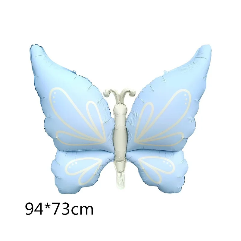 Neue 3D Schmetterling Einhorn Aluminiumfolienballons im Waldprinzessinnen-Stil für Kindergeburtstagsfeiern und Traumhafte Hochzeitsdekoration – Detail 4