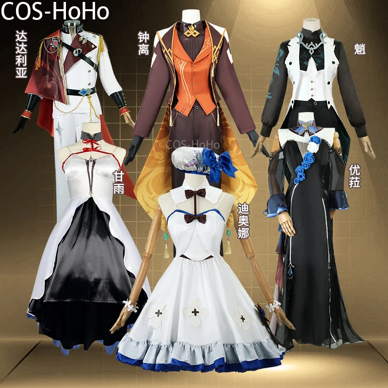 

COS-HoHo Genshin Impact Ganyu/Eula/Tartaglia/Xiao/Diona/Zhongli Symphony Concert Game Suit Cosplay Costume Halloween XS-3XL