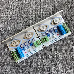 GHXAMP Hifi JLH 1969 Amplifier Audio Class A Amp Board Stereo For 3-8 inch Full Range Speakers 2N3055 Finished 2pcs