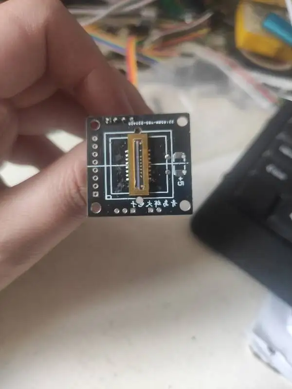 

TCD1254 linear array CCD development board module serial port can be consulted with a lens of 2500 pixels, 5.5um13.75mm