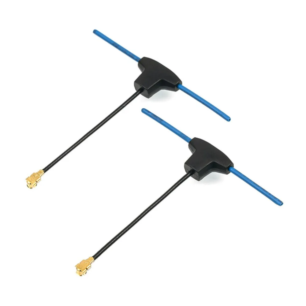 Antenne Dipôle T BETAFPV pour Drone FPV ELRS, câble flexible et embout soudé.
