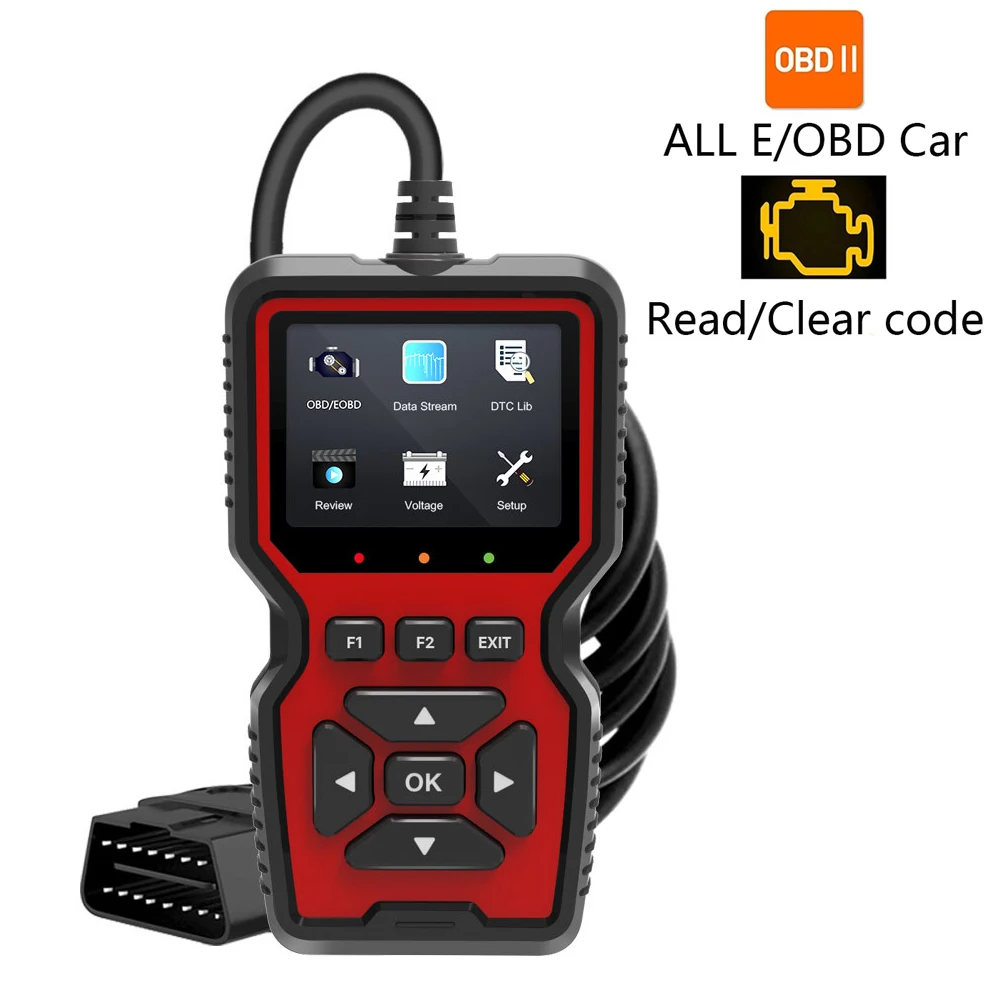 2023 Newest V519 10 Languages Car Full OBD2 Diagnostic Tools Automotive