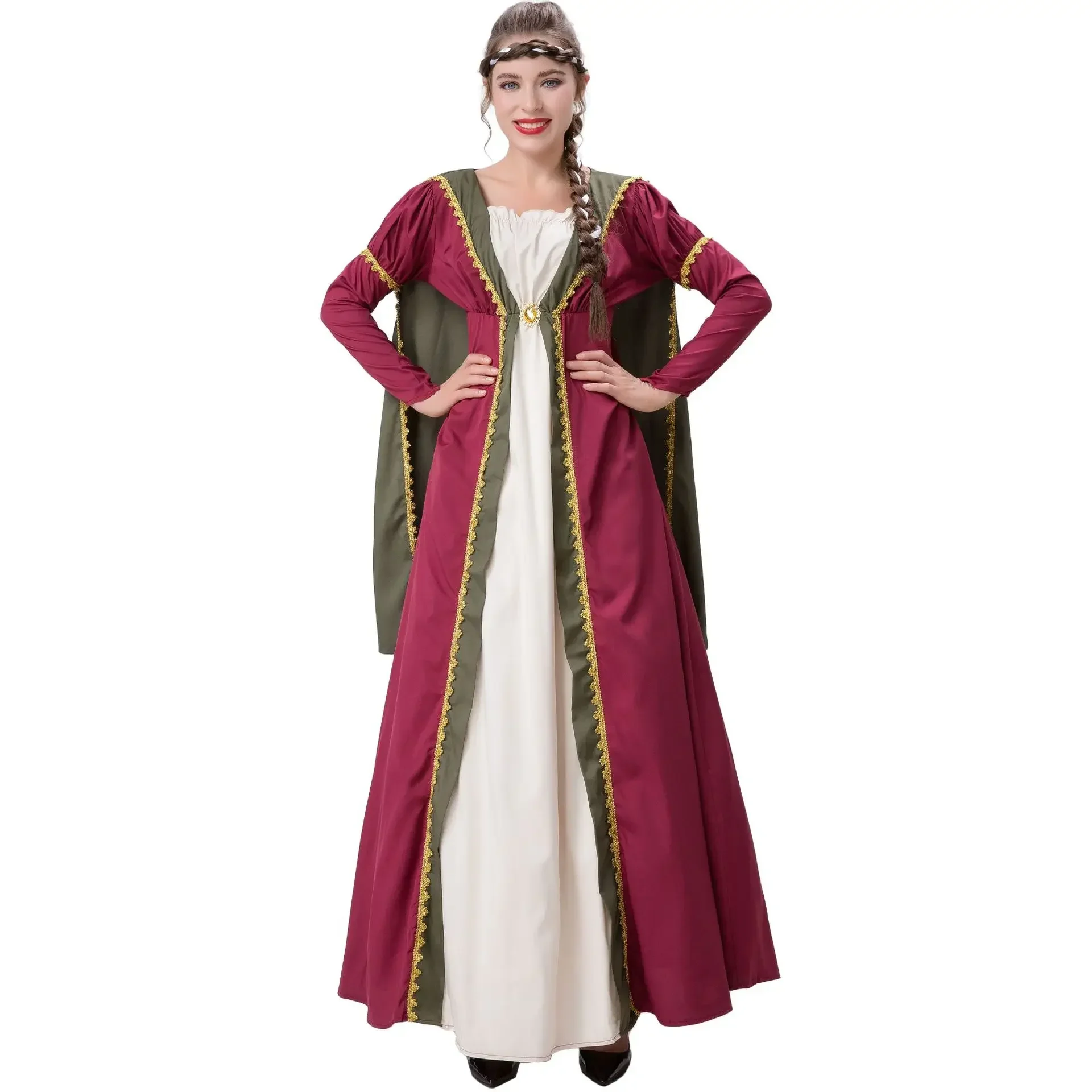 

Halloween Court Queen Role Play Queen Drama Performance Costume