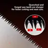 Woodworking Hand Pull Saw With Double Edges Japanese Styles Wood Cutter Tools With Non-slip Handle Flush Cut Saw For Gardening 4