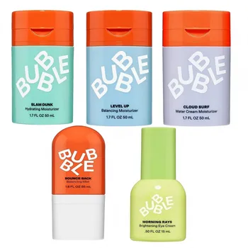 Bubble Moisturizing Hydrating Face Cream & Toner Set 1