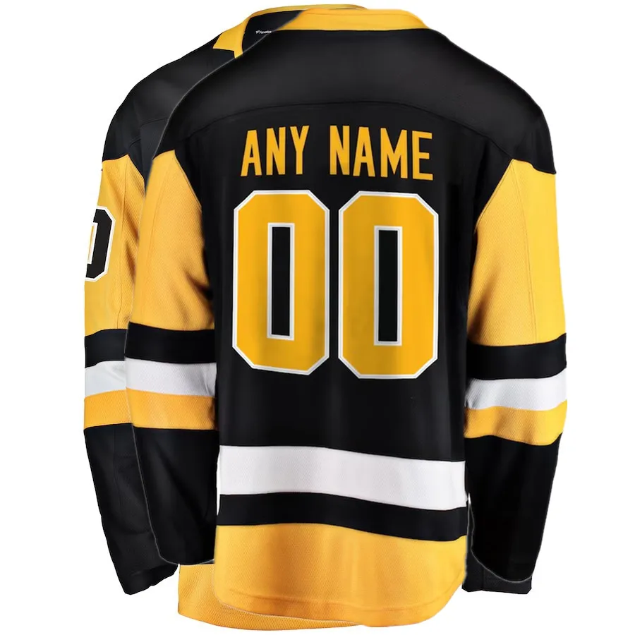 thumbnail image 1 of Camisetas de hockey sobre hielo de Pittsburgh 2025 con bordados para hombres, mujeres y jóvenes personalizados #87 CROSBY #59 GUENTZEL #17 RUST S, 1 of 4