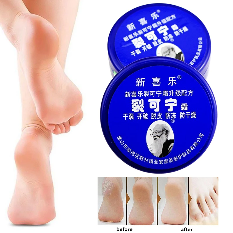 Foot Cream Herbal Anti Crack Foot Cream Oil Anti-Drying Crack Feet Cream Heel Cracked Repair Removal Bad Skin Hand Feet Care Mask