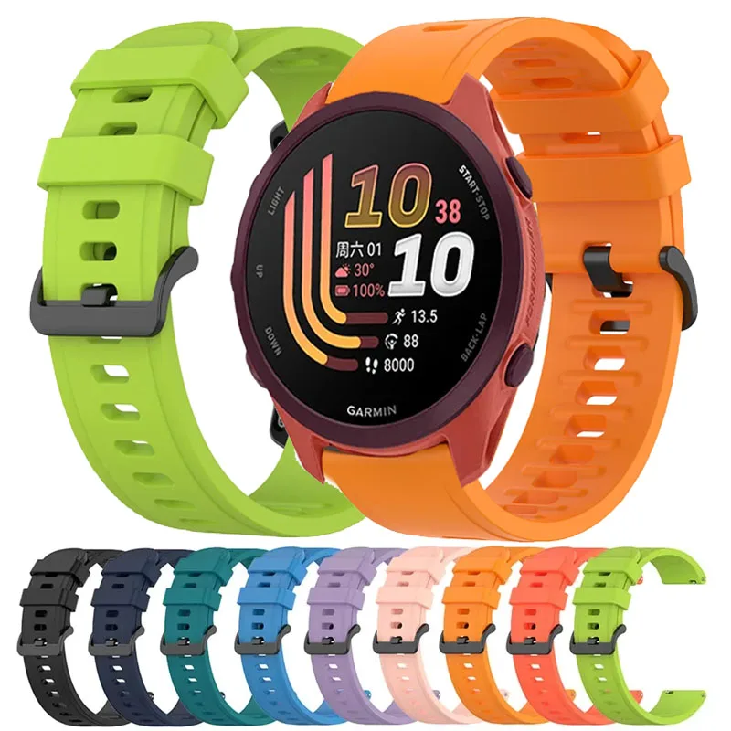 Premium Silicone Watch Band - 20mm/22mm Adjustable Wrist Strap