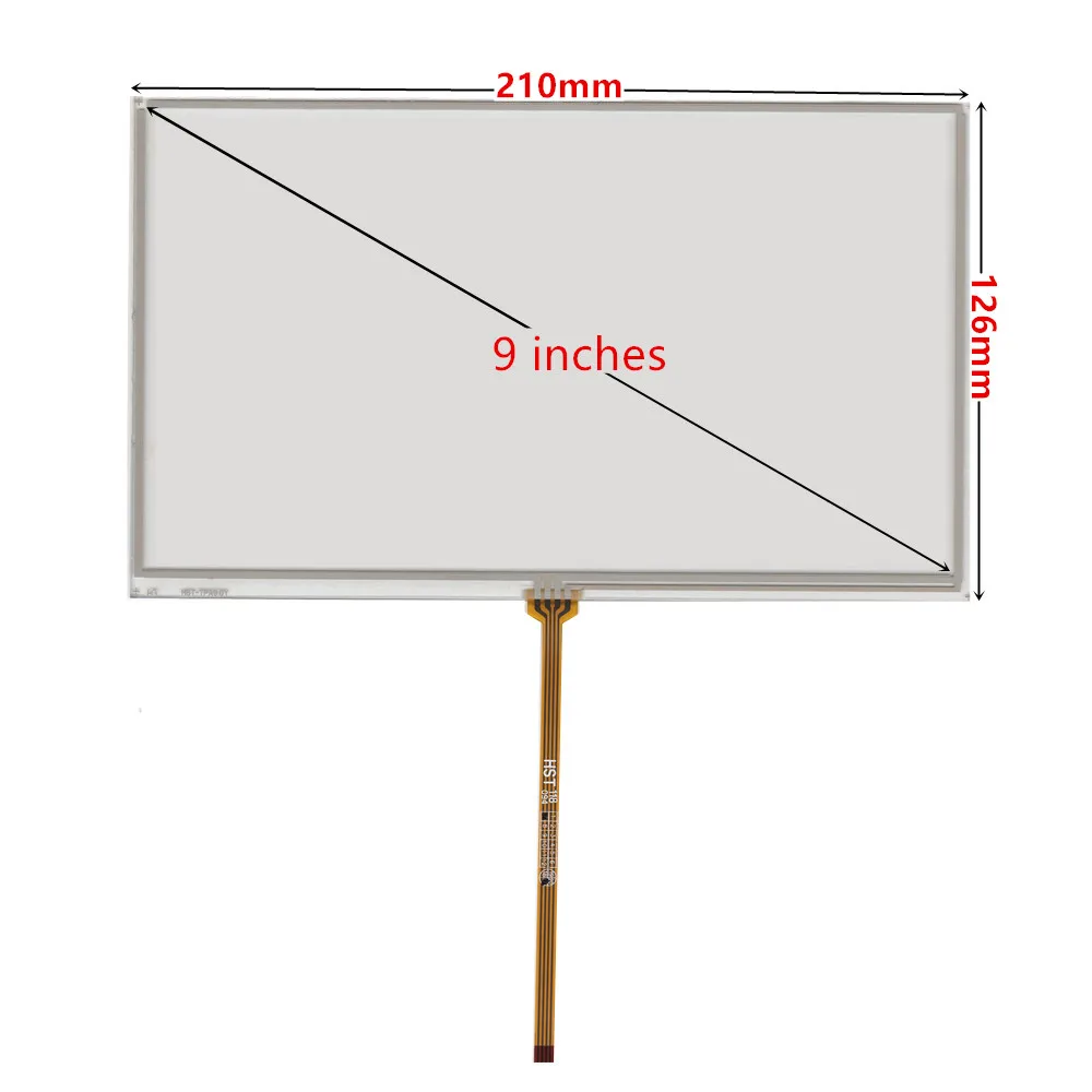 Polegada Zj090na03b At090tn12 Display Lcd Digitador da Tela de Toque para o Carro Dvd Gps Navegação Controle Central Multimídia 9 - Imagem 2