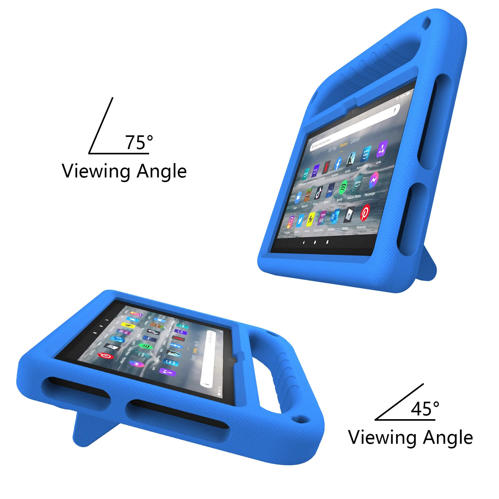 Durable Shockproof Kids' Tablet Case with EVA Protection for 7-Inch and 8-Inch Devices