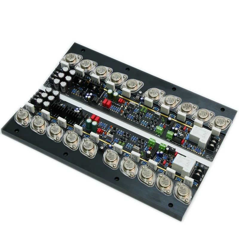 

Высокомощный Hi-Fi-усилитель класса А E505, регулируемая плата усилителя мощности класса А, готовая плата (1 пара)