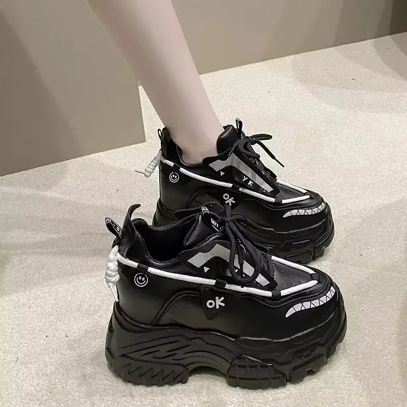 New Mixed Colors Ladies Platform Sneakers Outdoor Sports Shoes for Women Fashion Female Shoes Designer Ladies Vulcanized Zapatos