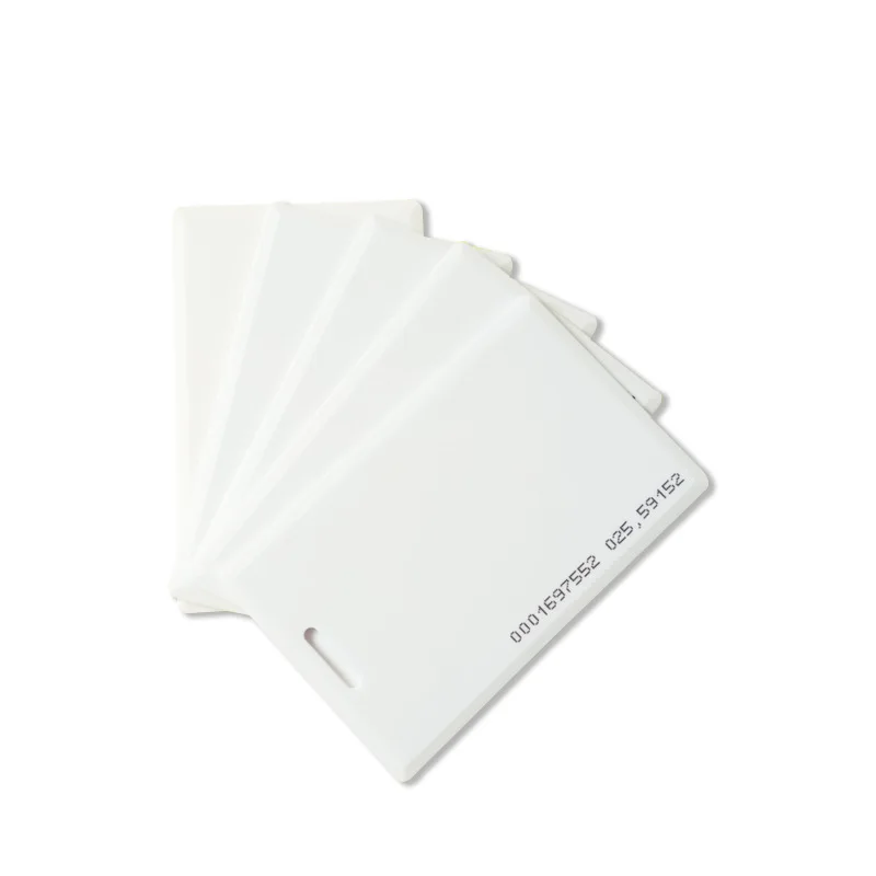 10Pcs RFID Thickness 1.8mm EM4100 Tk4100 125khz Access Control Card Key ...