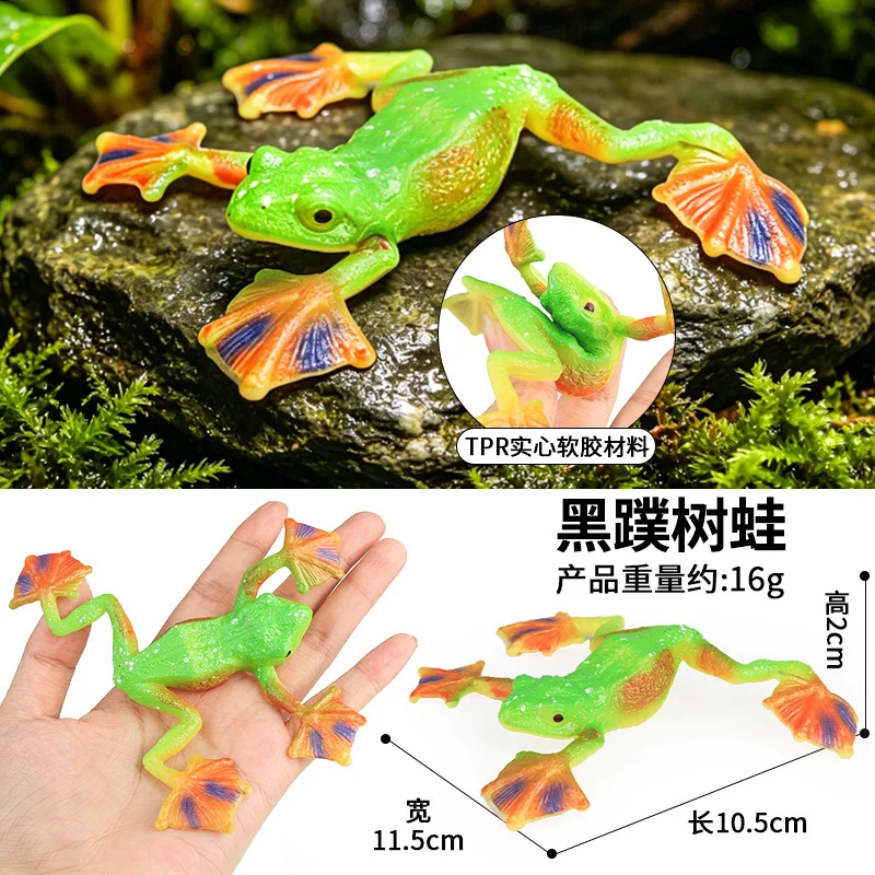 Realistic Insect & Amphibian Collectible Action Figures Set