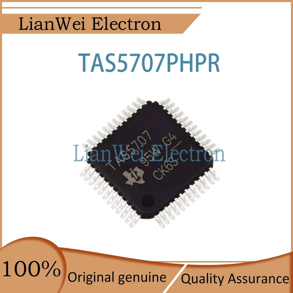TAS5707 TAS5707PHPR IC Chip HTQFP-48