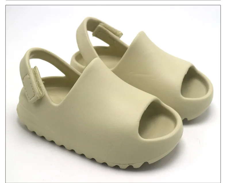 Comfortable Eva Cloud Sandals For Kids Waterproof Beach Slides_voghion.com