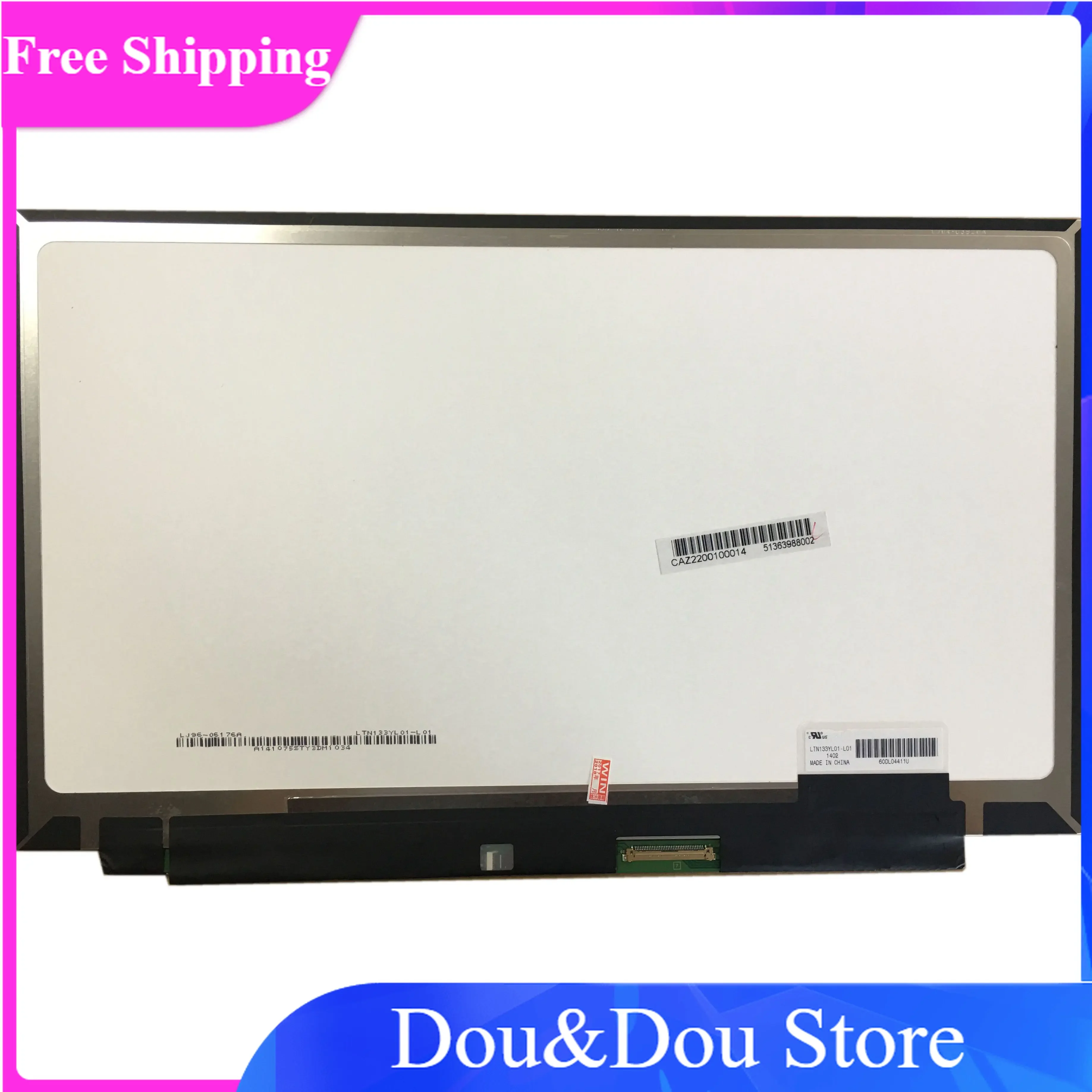 

LTN133YL03-L01 fit LTN133YL03 LTN133YL01 L01 LTN133YL05 LTN133YL01-L01 13.3" 3200*1800 LCD Display Screen NEW NO-TOUCH