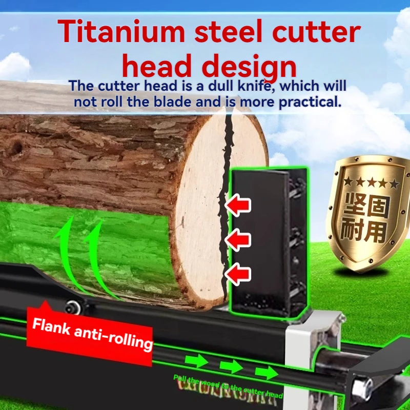 Electric Wood Breaker Hydraulic Wood Cutter Rural Cutter Automatic