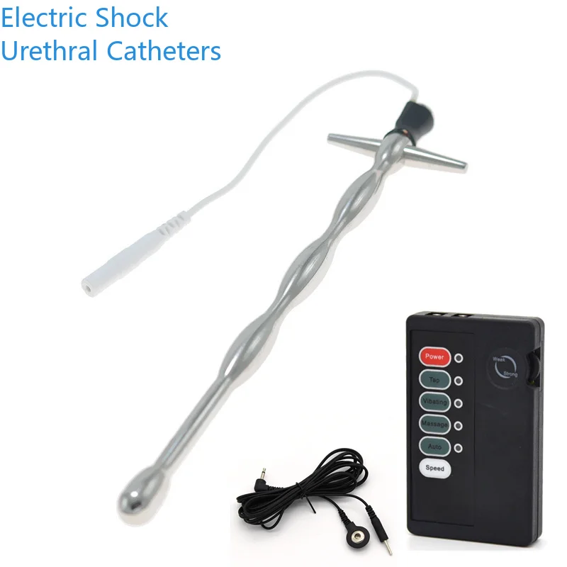 Electro Sex Toys Electric Sex Toys Urethral Sound Catheter Stimulator