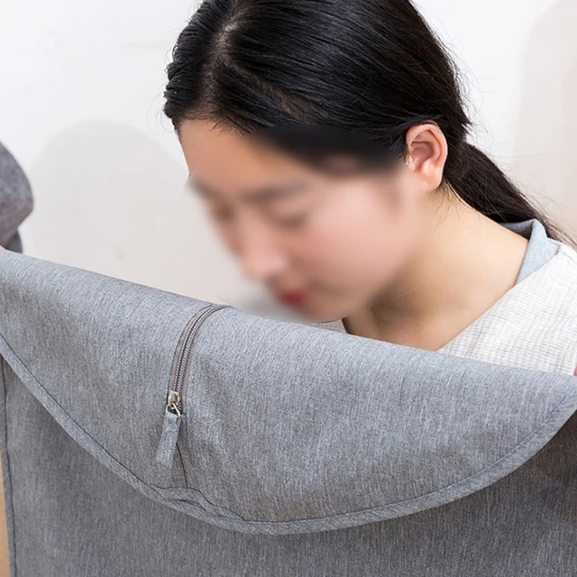 Porkabát Fedele Vízálló Kabát Ruházati Táska Függő Öltöny Por És Nedvességálló Szekrény Tároló Cipzárral - Image 3