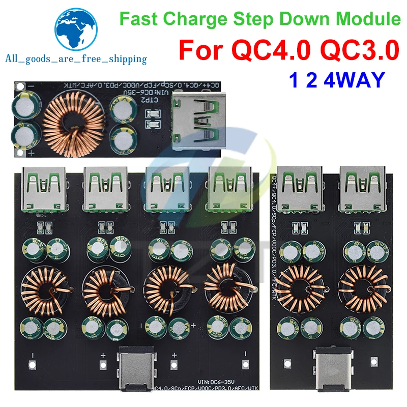 TZT QC4 0 QC3 0 1 2 4 Way USB Type C Mobile Phone Quick Charge jpg tzt-qc4-0-qc3-0-1-2-4-way-usb-type-c-mobile-phone-quick-charge-jpg