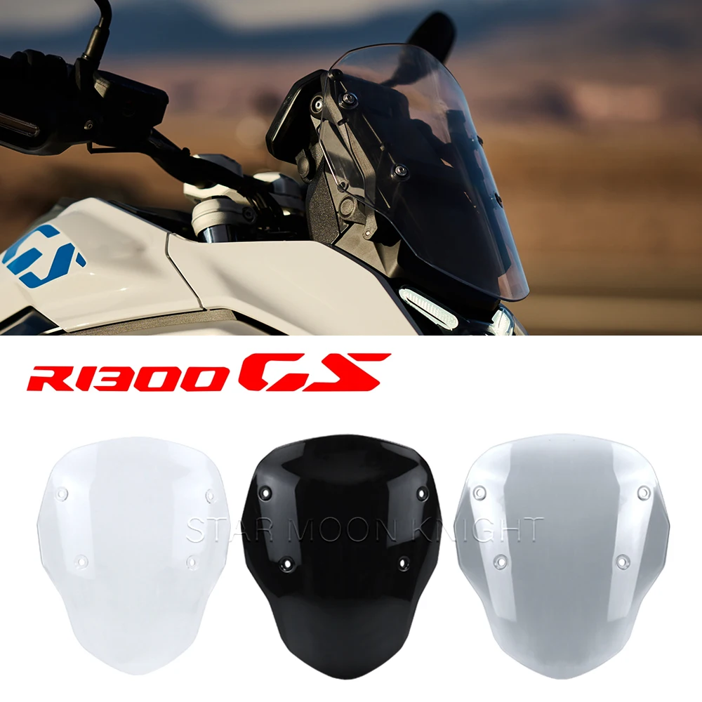 

Motorcycle Front Windshield Fairing For BMW R1300GS R 1300 GS Trophy 2024- Accessories Windscreen Deflectore