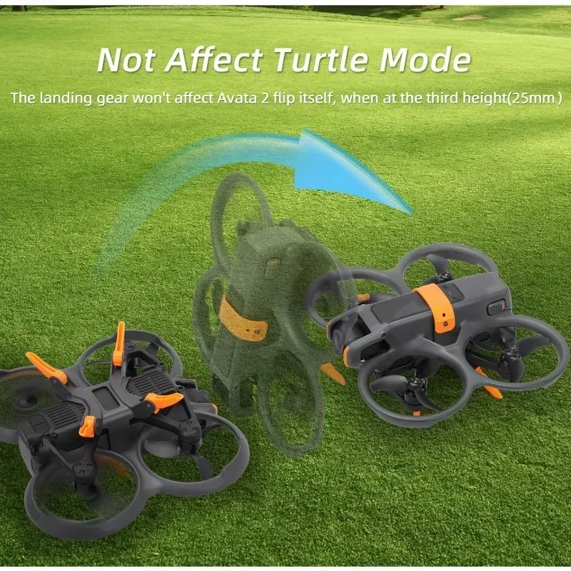 Description Picture 5 of itemHeighten Landing Gear For DJI Avata 2 Anti-collision Protection Spider Feet Support Leg Bracket For DJI Avata 2 Drone Accessory