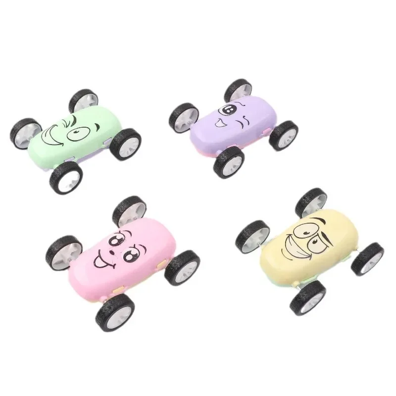 

Детский двухсторонний инерционный переворачивающийся автомобиль, 3 шт., для девочек с улыбающимся выражением лица и прочным падением, игрушечный автомобиль с откидной крышкой 360, подарок