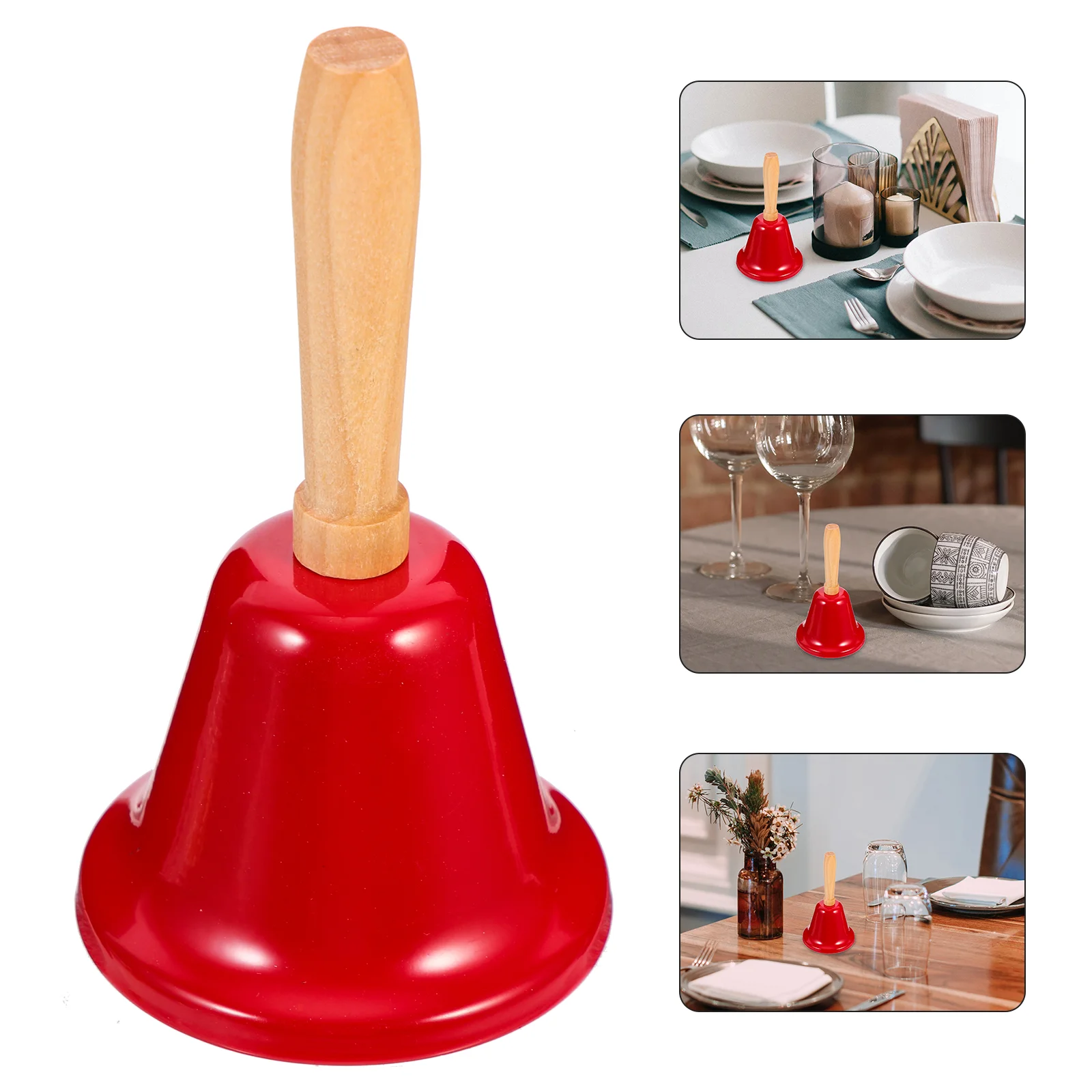 

Christmas Decoration Wood Handle Metal Bell Xmas Decoration Home Christmas Bell Decor Christmas Decorations