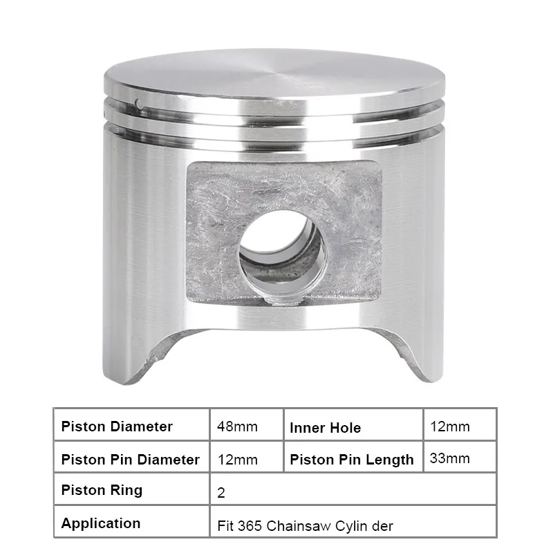 CMCP 48mm Piston Ring Kit With 2 Rings For Husqvarna 365 365XP 365 Special 365 EPA Chainsaw Spare Parts 3