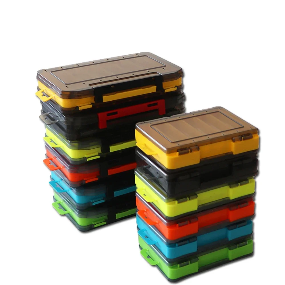 Compartments Fishing Tackle Boxes Bait Lure Hook Accessories