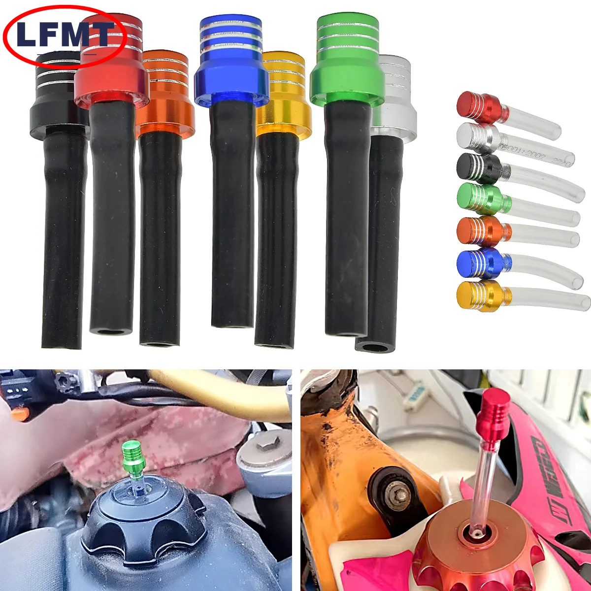 

Motorcycle CNC Aluminum Fuel Tank Air Gas Cap Oil Vent For KTM SX SXF EXC EXC-F XC XCF XCW XCF-W CRF YZ YZF WR KX KXF NC250 BSE