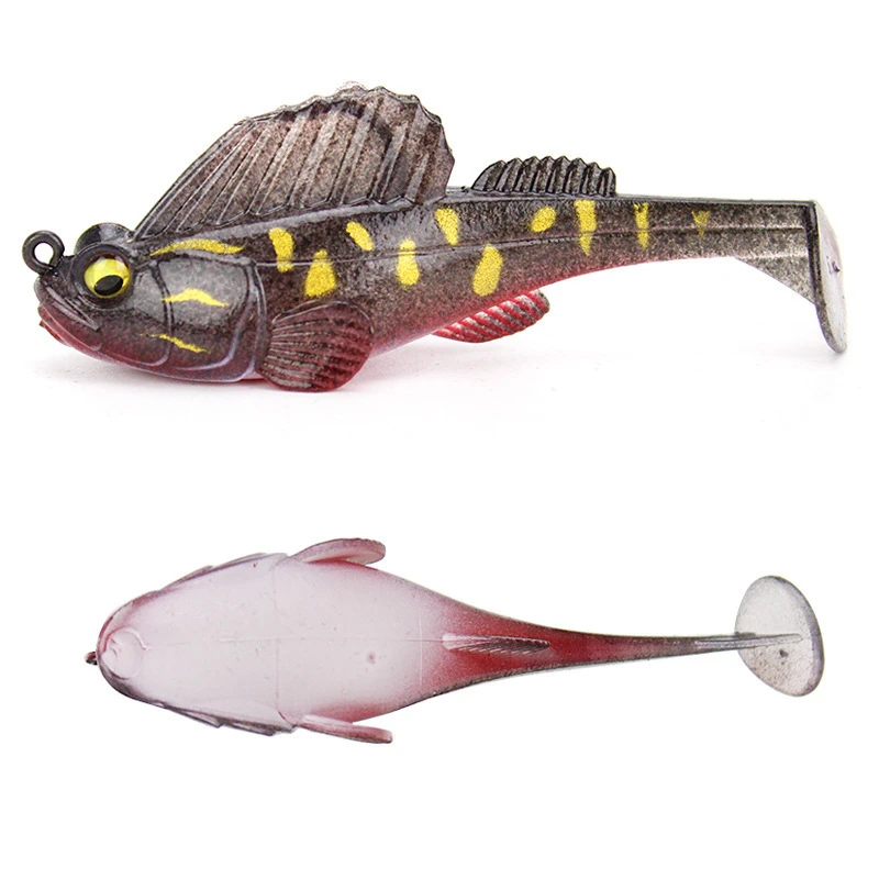 10/5PCS Fishing Lure Soft Bait Jig Megabass Dark Sleeper Soft Lure 7g/10g/14g/20g Swimbait Wobblers Pike Bass Fishing Spinning 5