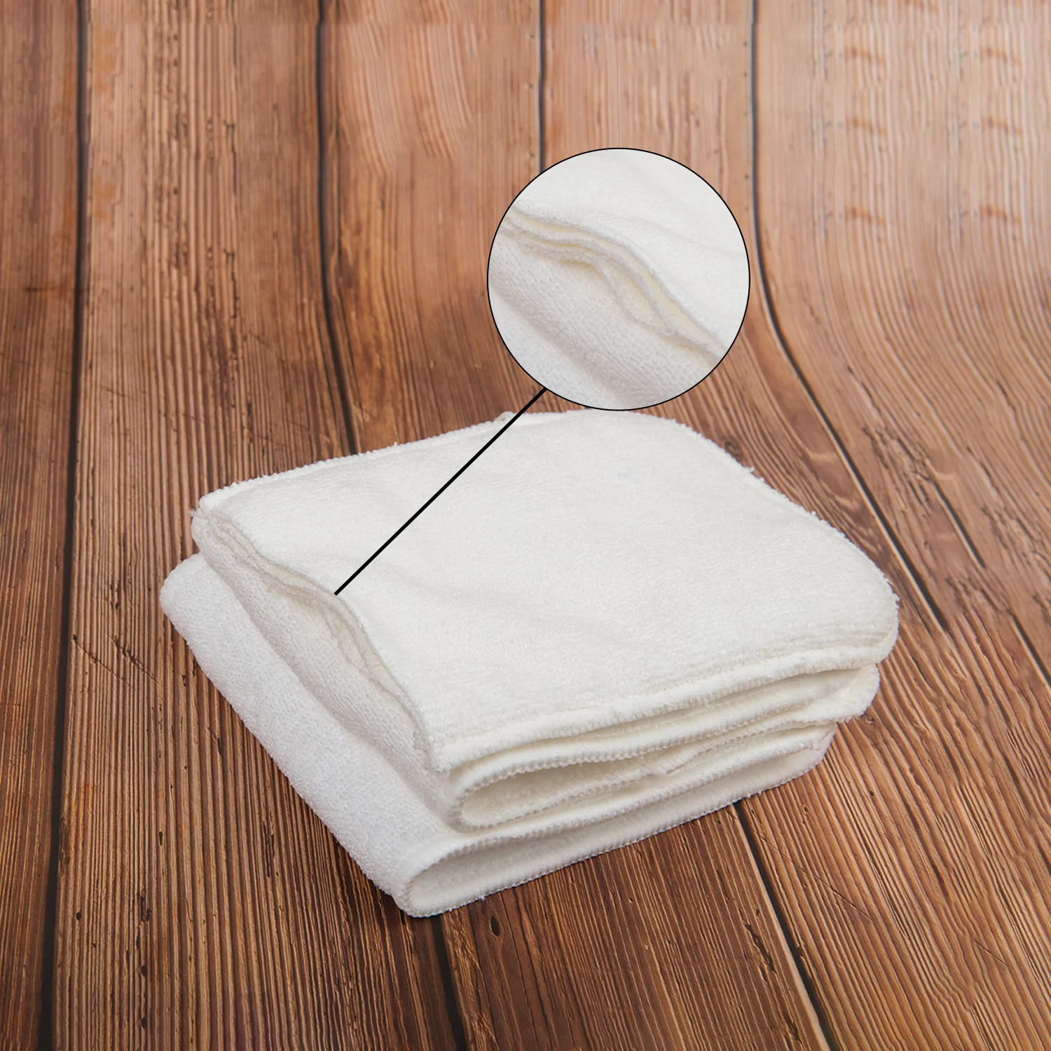 10 pieces/lot ALVABABY Absorbent 3 layer Microfiber Insert Reusable Baby Diaper Insert