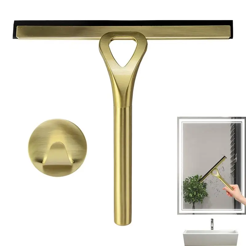 

Shower Squeegee Bathroom Household Squeegees stainless steel wiper bathroom special glass scraper artifact household cleaning