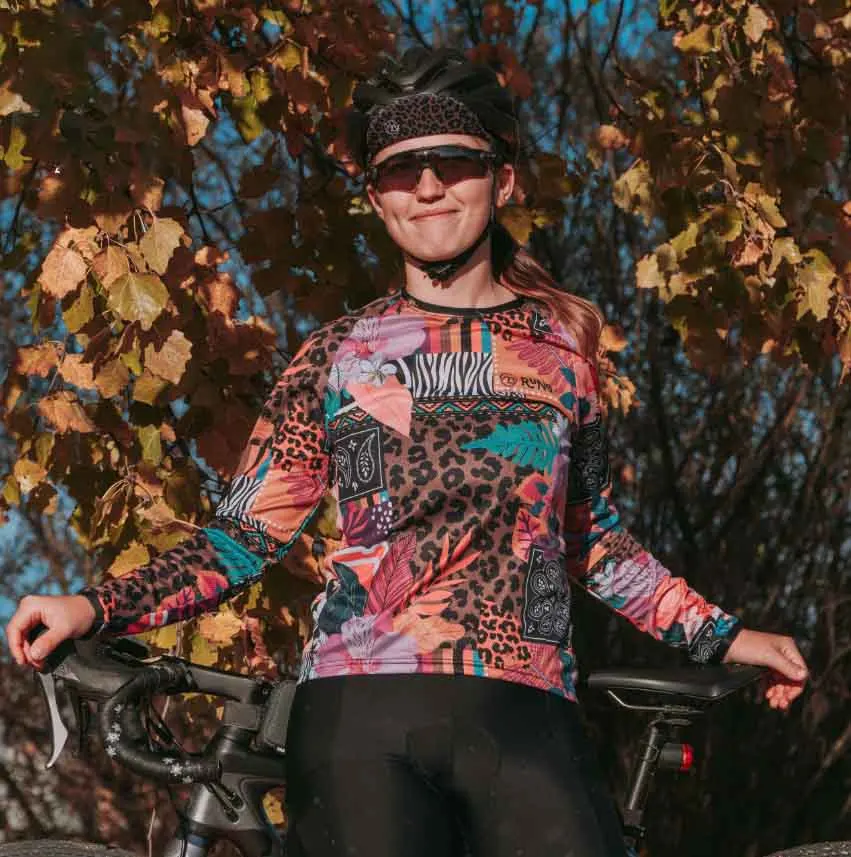 woman enduro mtb sportswear cycling jersey downhill jersey motocross clothing summer long sleeve cycling