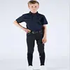 MXLLINA Boys Equestrian Pants Knee Silicone Horse Riding Leggings Child Competition Show High Quality Sport Tights Kids Clothes 2