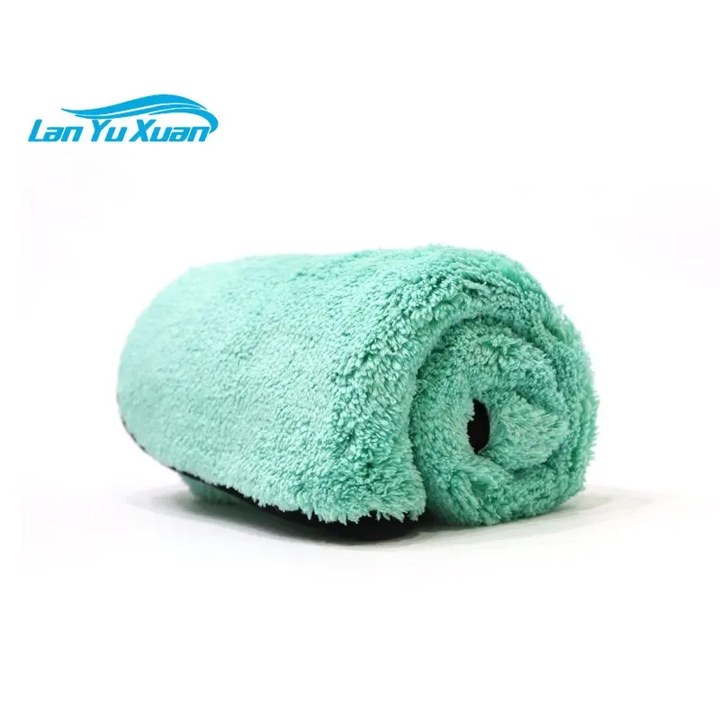 

Green 1200 gsm 53x70 Car cleaning Microfiber drying towel for car care