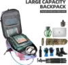 45L 3P Tactical Backpack Hiking Bag Pack Molle Outdoor Backpack Waterproof Climbing Rucksack Camping Hiking Bag Trekking Mochila 4
