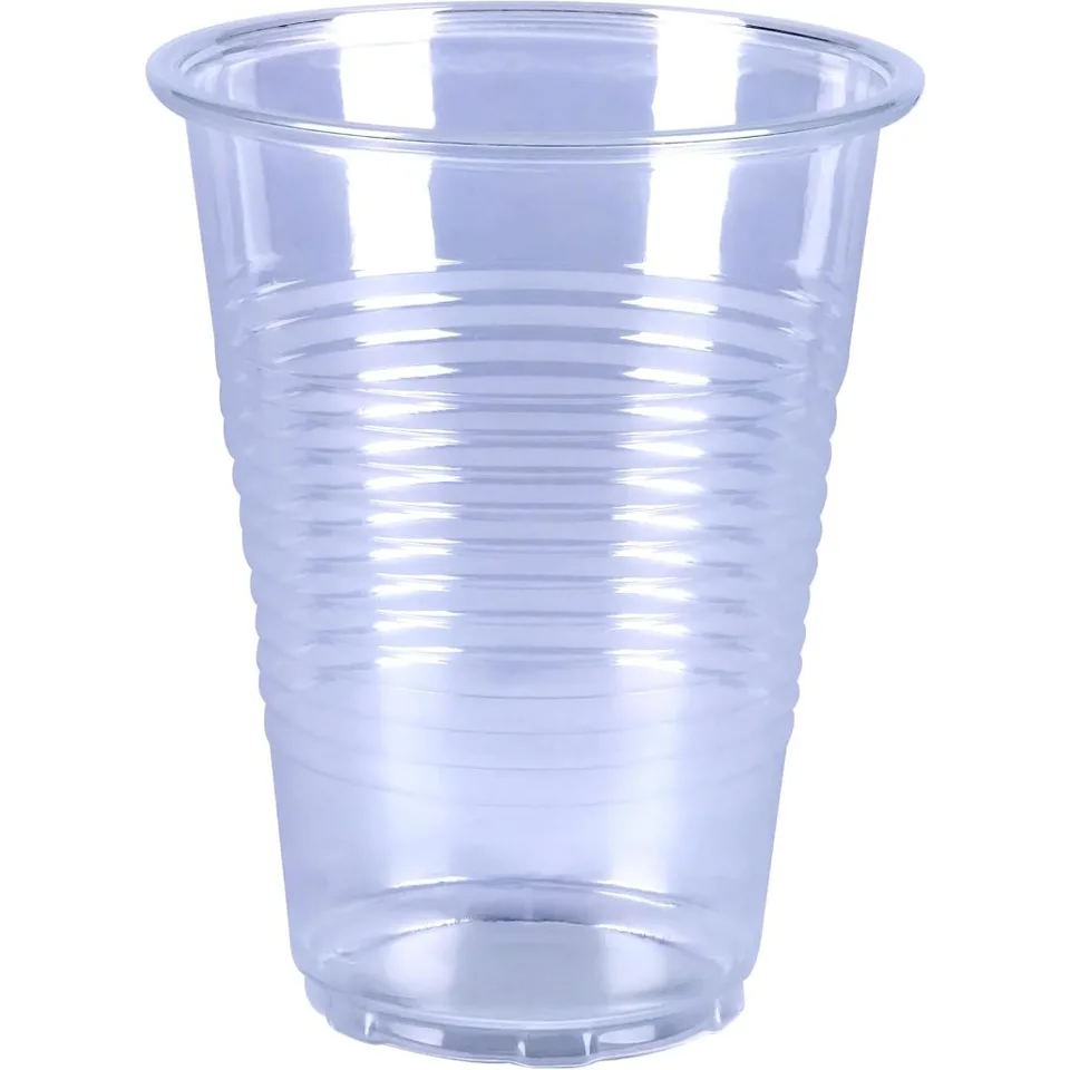 Clear Plastic Party Cups 9oz Bulk Pack