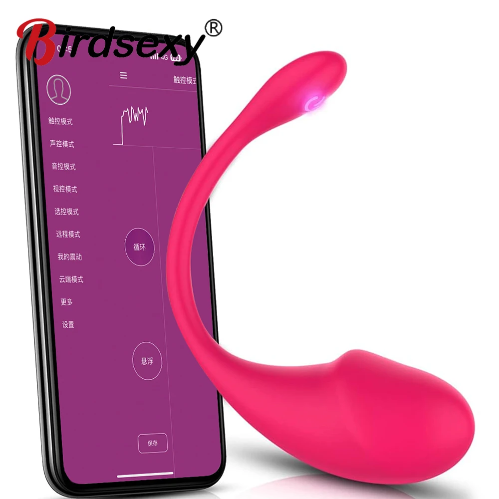 Wireless Sextoy Vibrating Egg Remote Vibrators Powerful App Control G Spot Dildo Vagina Massager Bluetooth For Women Clitoris 18 vaginal vibrators