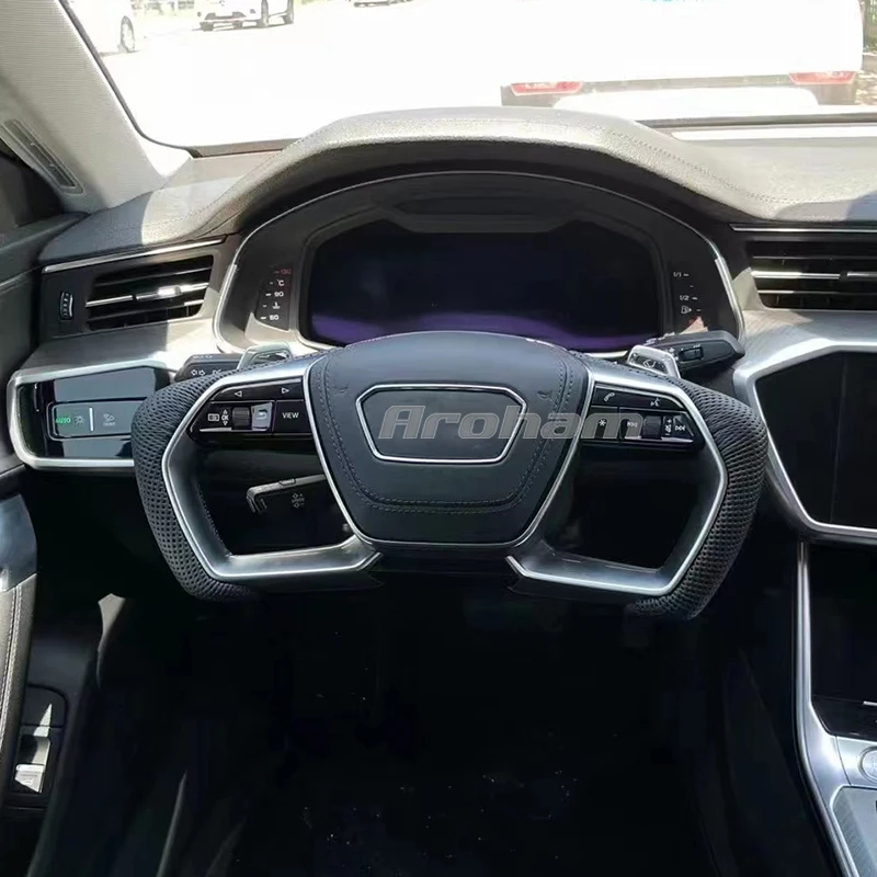 Steering Wheel Customized Special Design Replacement For Audi E tron A6 