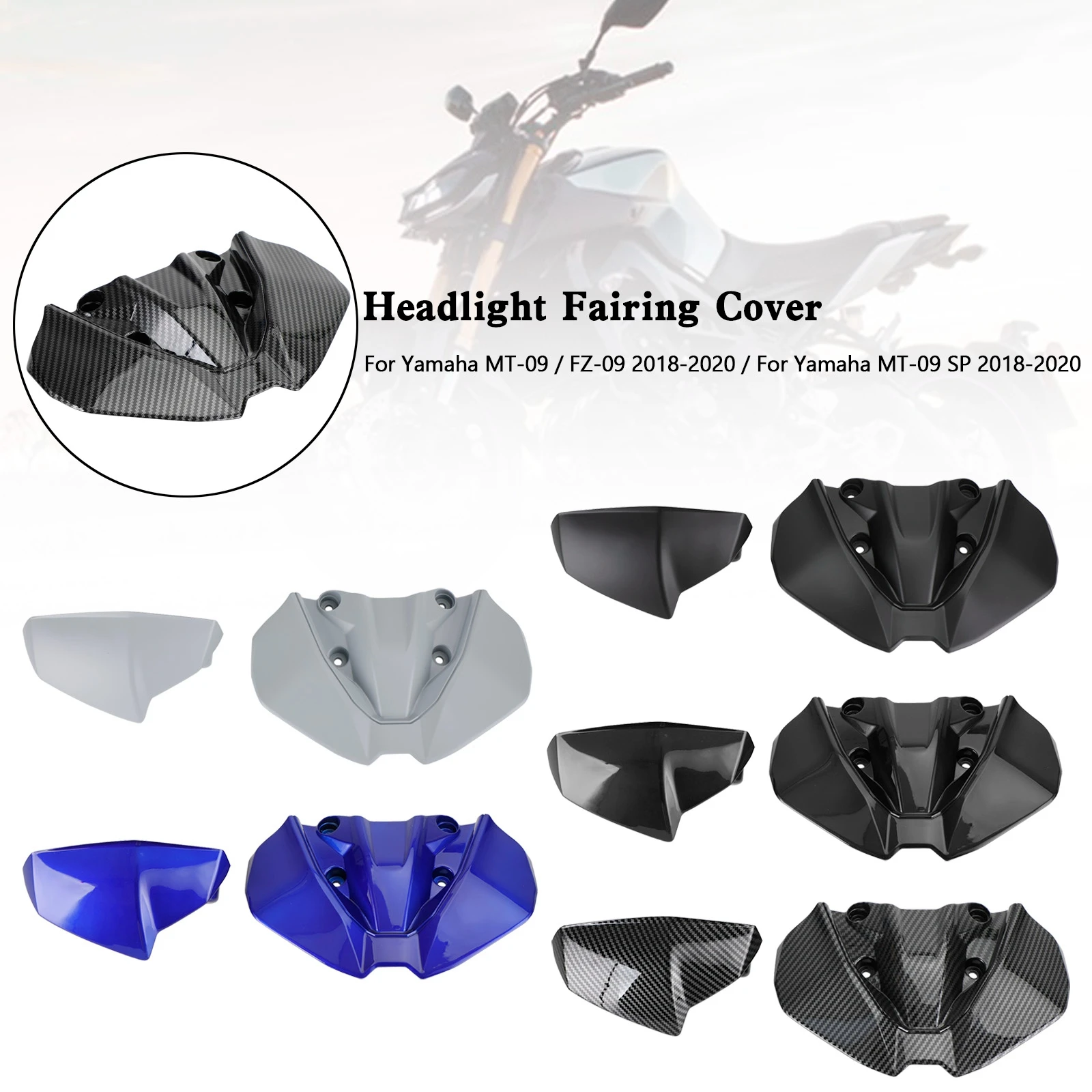 

Areyourshop обтекатель для фар лобового стекла для Yamaha MT-09 FZ09 MT-09 SP 2018 2019 2020