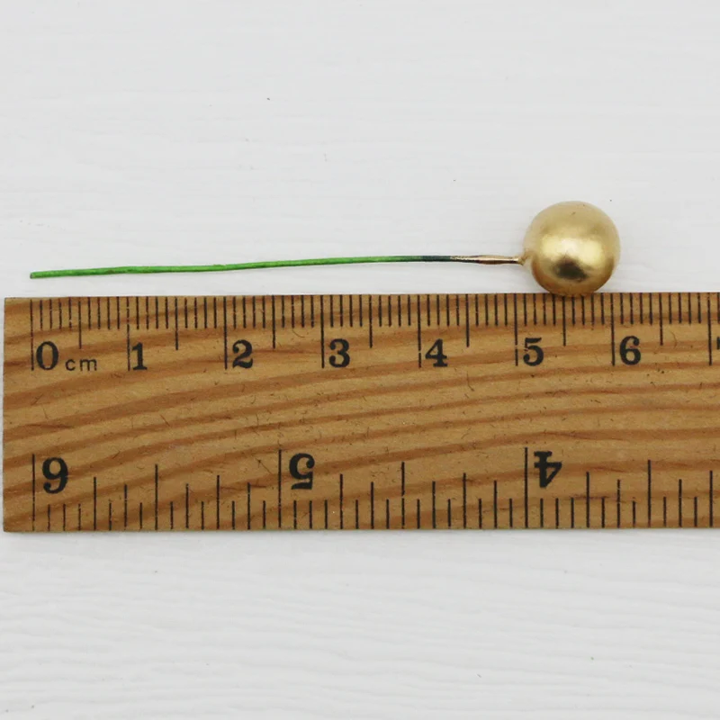 6cm Green Pole Berry Single Artificial Fruit Gold Silver Decoration Christmas Berry Accessories Party DIY Gift 100 Pcs/pack