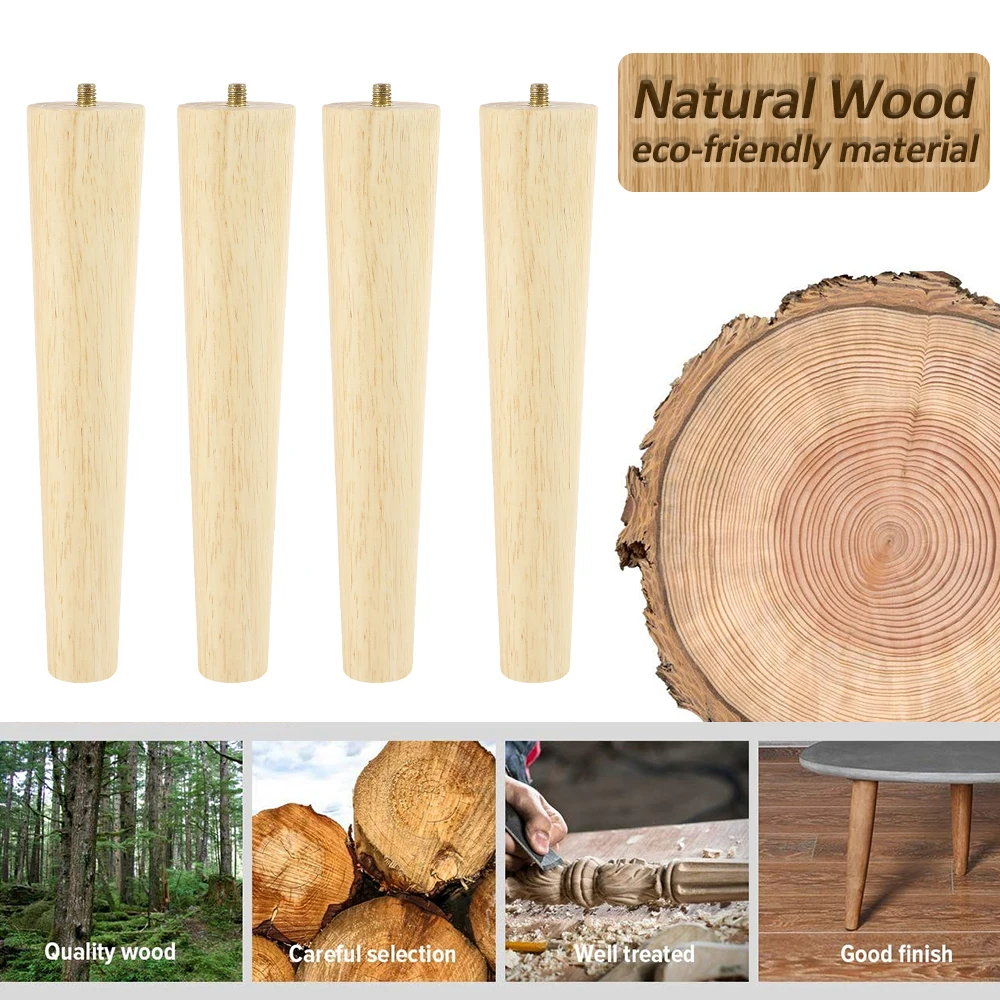 Solid Wood Furniture Legs 3
