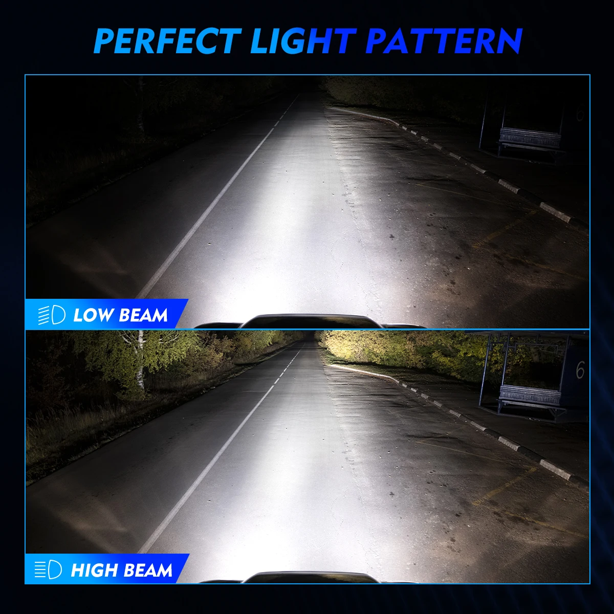 NOVSIGHT Car Headlight H4 LED H7 H11 H8 H9 9005 HB3 9006 HB4 H1 H3 Car Lights 60W 13000LM 6500K White Plug and Play Auto Bulbs