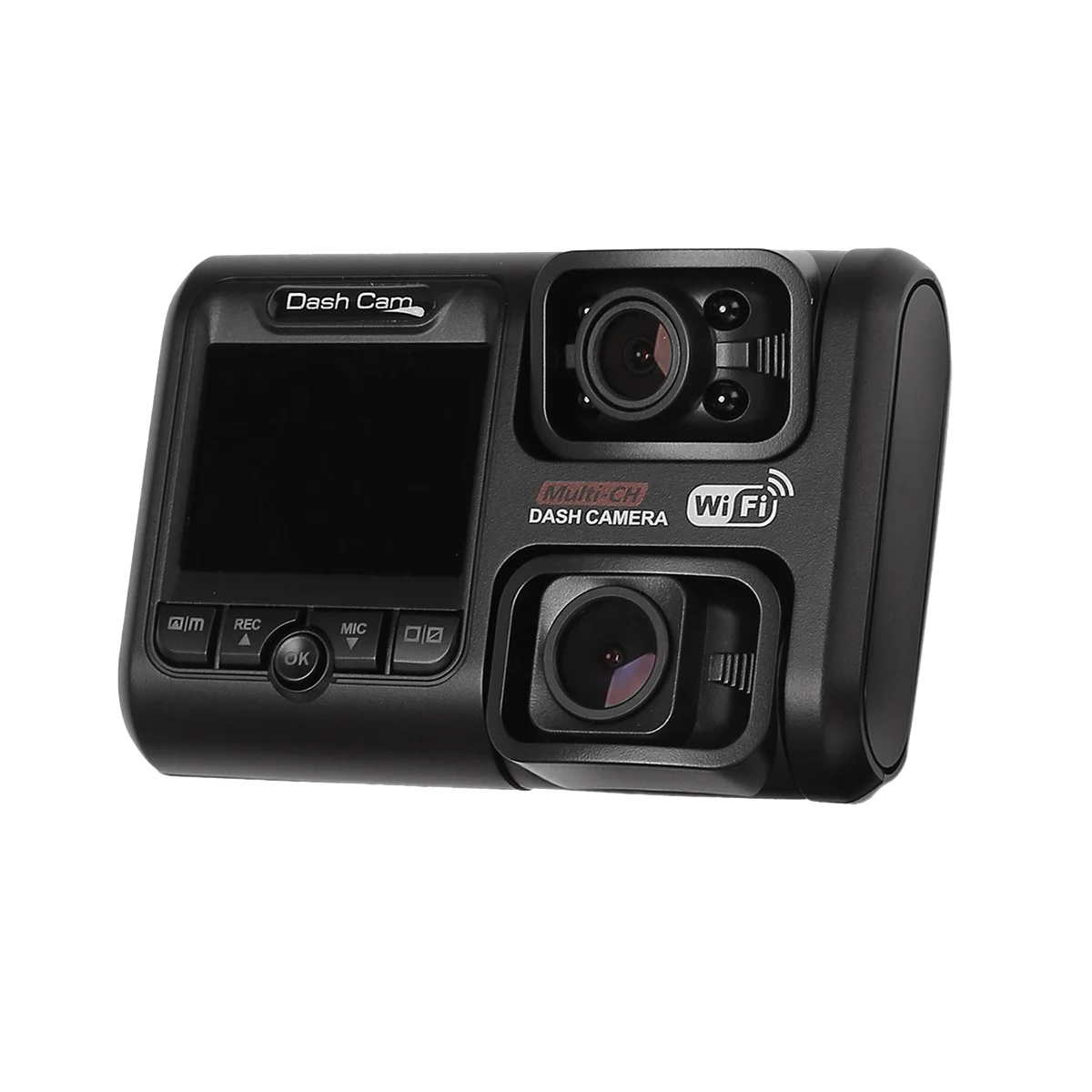 

Car 4K 2160P WIFI-Logger Dual Lens DVR Night Vision Dash Camera Video Recorder D30H 24 Hour Parking Monitoring B