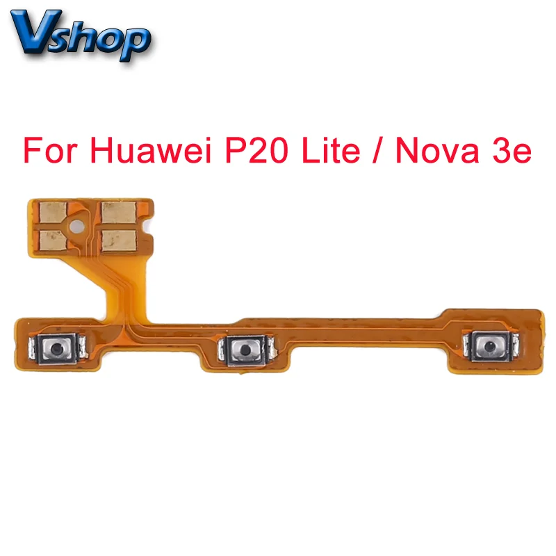 Power Button & Volume Button Flex Cable for Huawei P20 Lite / Nova 3e Mobile Phone Replacement Parts