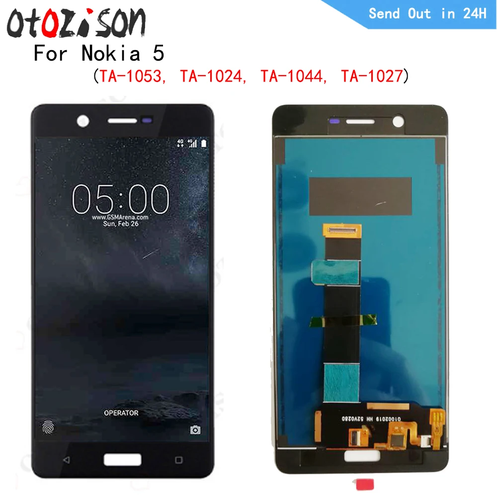 Display Ips Da 5.2 "Per Nokia 5 Ta-1053, Ta-1024, Ta-1044, Digitalizzatore Touch Panel Con Schermo Lcd Ta-1027 Con Gruppo Telaio