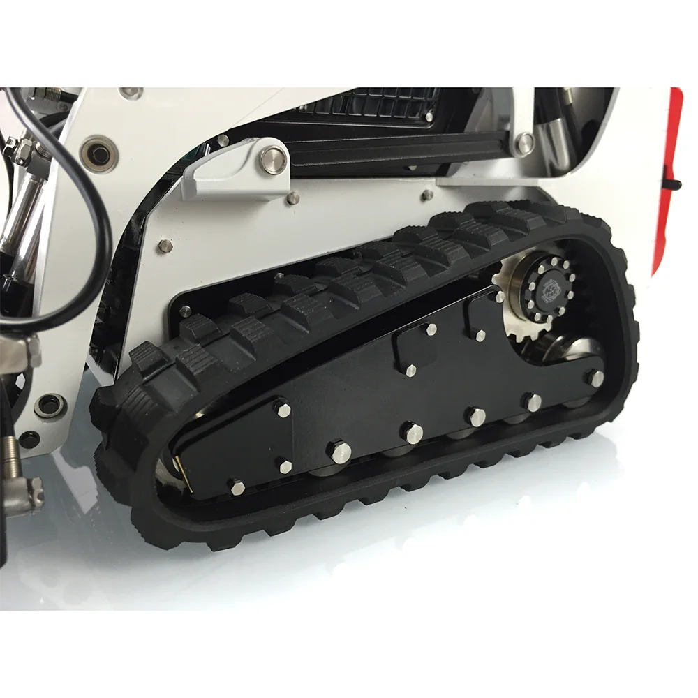 Toys LESU 1/14 Hydraulic Aoue-LT5 RC Loader Metal Tracked Skid-Steer DIY Model Lights KIT Motor Servo ESC For Boys THZH1187 4